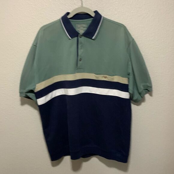 Thomson Shirtmakers Men’s Polo Shirt Size L Green - Picture 1 of 5
